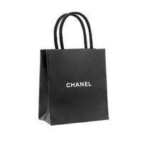 CHANEL Wool Knit Scarves Women's Black