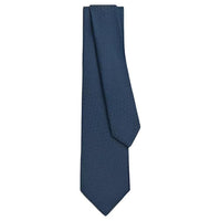 HERMES Silk Ties Men's Dark Blue