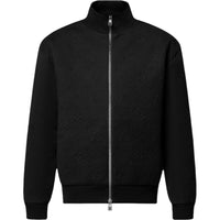 LOUIS VUITTON Embossed Monogram Jersey Tracksuit Top