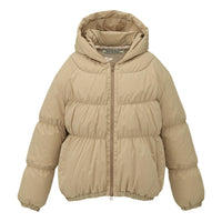 (WMNS) Onitsuka Tiger Hooded Down Jacket 'Light Khaki' 2182B560-250