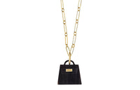 HERMES Kelly Necklaces Women's Gold