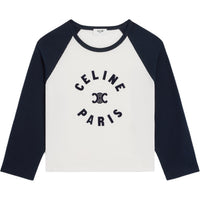 CELINE Triomphe T shirt In Cotton Jersey