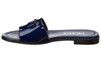 PRADA Slide Slippers Women's Dark Blue