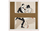 HERMES Silk Scarves Unisex Brown