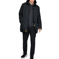 Under Armour Project Rock Unstoppable Waterproof Down Parka 'Black' 1346093-001