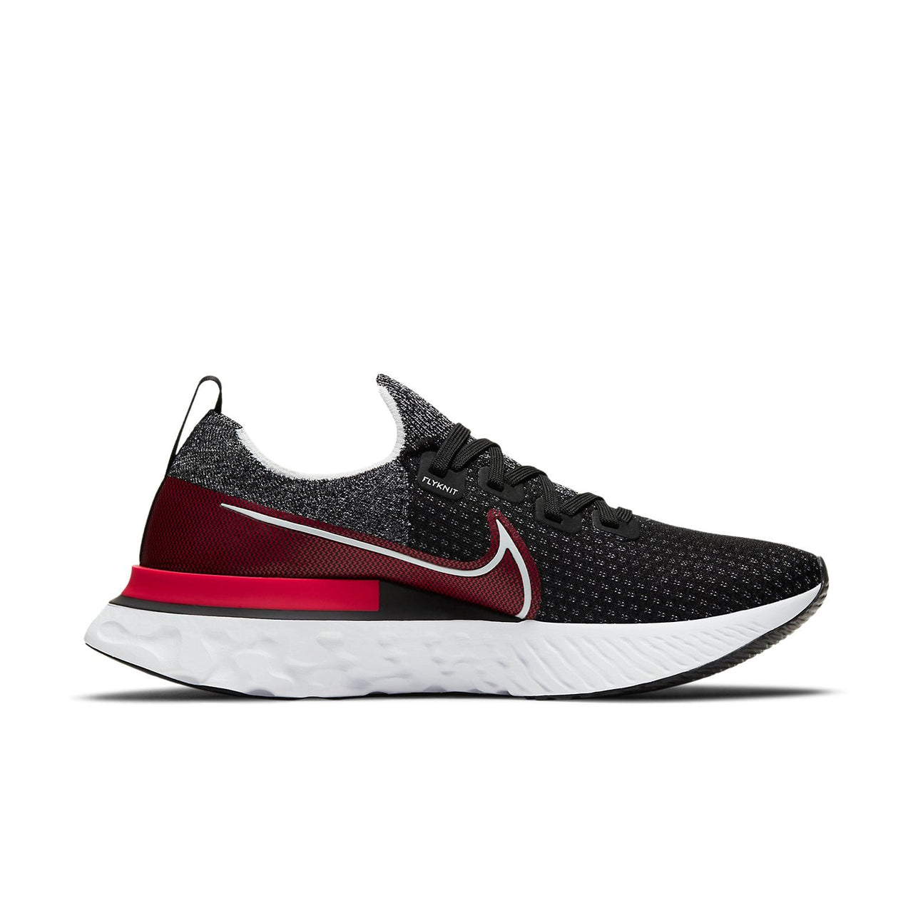 Nike React Infinity Run Flyknit 'Black University Red' CD4371-014
