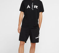 Air Jordan Flying Man Dunk Printing Short Sleeve Black T-Shirt CZ2330-010