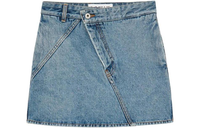 LOEWE Anagram Mini Skirt 'Mid Blue'