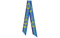 HERMES Silk Scarves Women's Blue