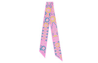 HERMES Silk Scarves Women's Pink