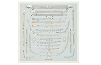 HERMES Silk Scarves Women's Gray