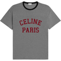 CELINE Paris Loose T-shirt In Cotton Jersey