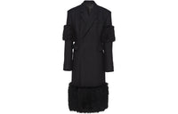 PRADA Coats Men Black