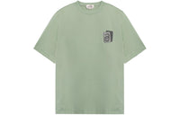 HERMES T-Shirts Men Aqua Blue