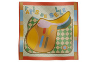 HERMES Silk Scarves Women's Multicolor