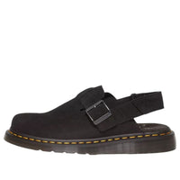 Dr. Martens Jorge II Suede Mules 'Black' 31563001