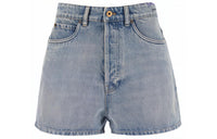 MIU MIU Denim Shorts Women's Blue