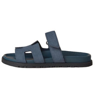 HERMES Chypre Slip-Resistant Slide Slippers Women's Sky Blue