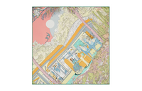 HERMES Silk Scarves Women's Multicolor