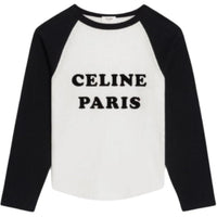 CELINE Crewneck Long-Sleeved T-Shirt