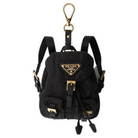 PRADA Nylon Pendants Unisex Black