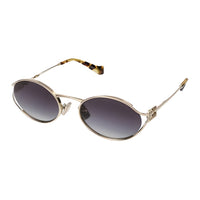 نظارات شمسية بإطار بيضاوي من MIU MIU Eyewear