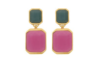 SAINT LAURENT Octagon Earring