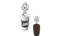 LOUIS VUITTON Everyday Lv Coffee Cup Bag Charm And Key Holder