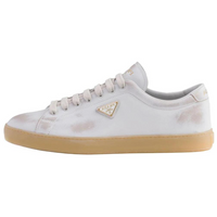 PRADA Low Top Skateboard Shoes Men's White