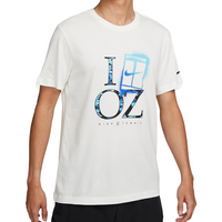 NIke Court Dri-FIT Logo Tee 'White Blue' DZ2636-133