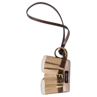 MIU MIU Leather Bag Accessory Women's Gray Ropes