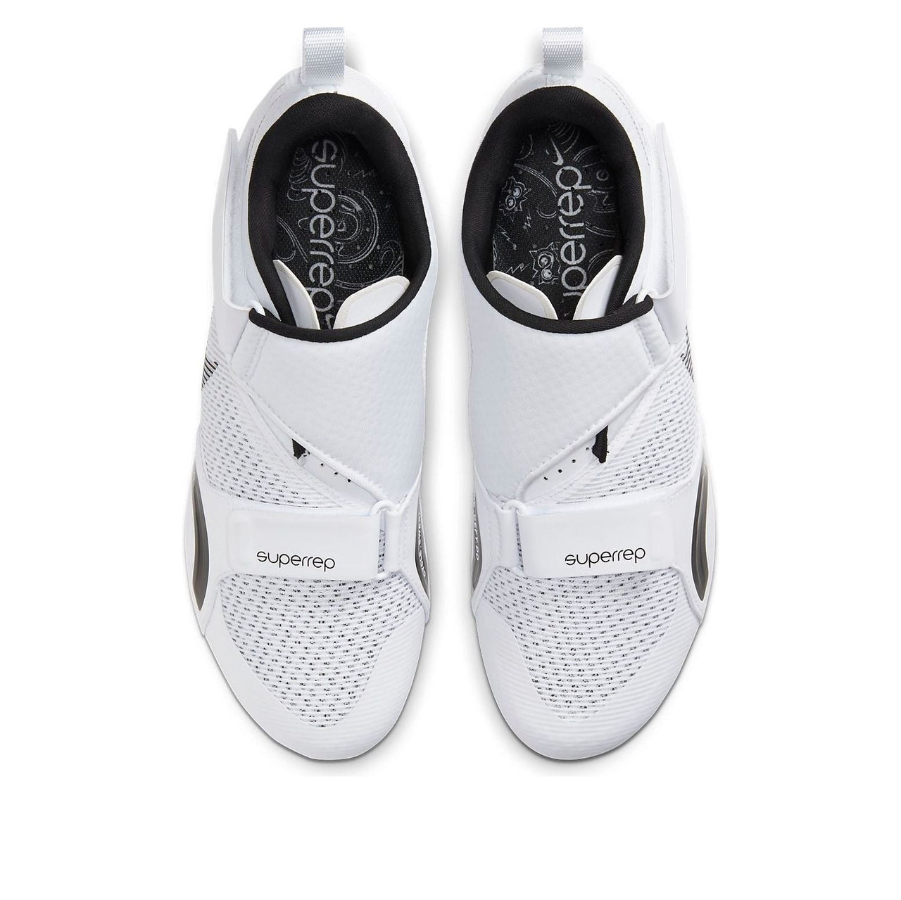 حذاء Nike SuperRep Cycle "أبيض وأسود" CW2191-100