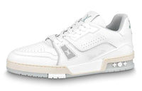 LOUIS VUITTON Trainer White Grey Signature
