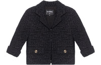 CHANEL Jackets Coats Women's Black