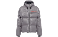 PRADA Down Jackets Men Iron Gray