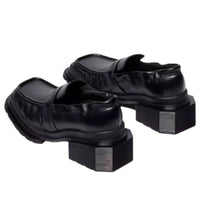 (WMNS) Dr. Martens Maybole Square Toe Loafer 'Black' 42063001