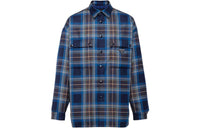 PRADA Shirts Men Blue