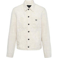 PRADA FW23 Jackets Coats Men's White
