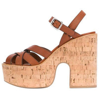 MIU MIU Strap Sandals Women's Brown