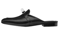 HERMES Oz Abrasion Resistant Closed Toe Slippers Women's Black