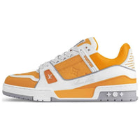 LOUIS VUITTON Trainer Low-Top Skateboard Shoes Men's Yellow