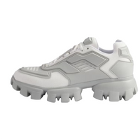 PRADA Cloudbust Thunder Low Top Chunky Sneakers Men's White Gray