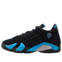 (GS) Air Jordan 14 'Black University Blue' 487524-007