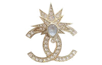 CHANEL Brooches Women's Gold