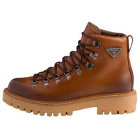 PRADA Short Outdoor Boots 6cm Men's Brown
