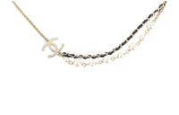 CHANEL Necklaces Women's Gold