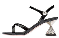 MIU MIU Strap Sandals Women's Black