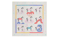 HERMES Silk Scarves Women's White