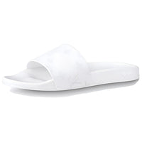 LOUIS VUITTON Waterfront Mule White Grey