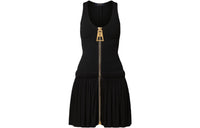 LOUIS VUITTON SS23 Sleeveless Dress Women's Black